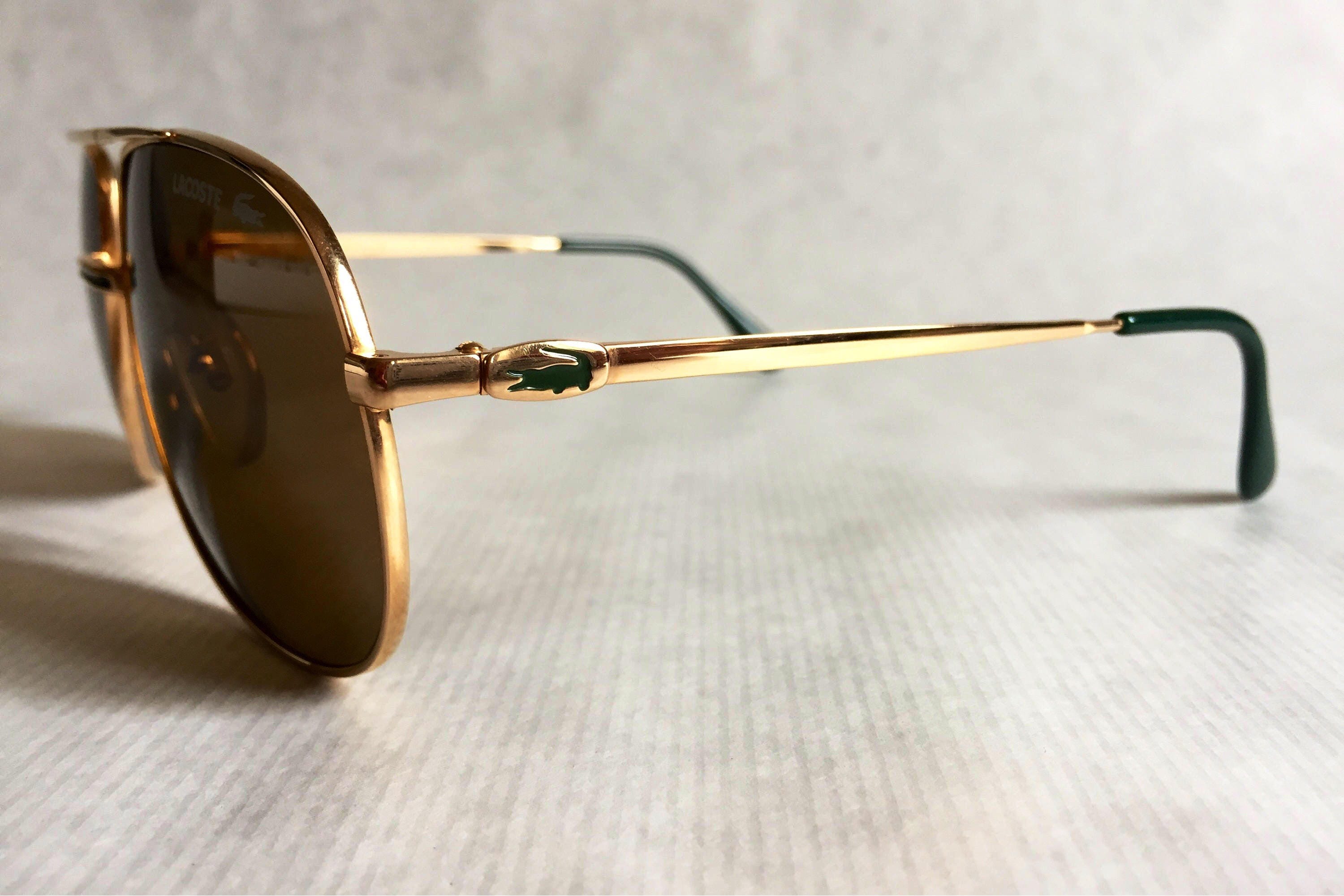 Lacoste 101 Vintage Sunglasses Made in France New Old Stock