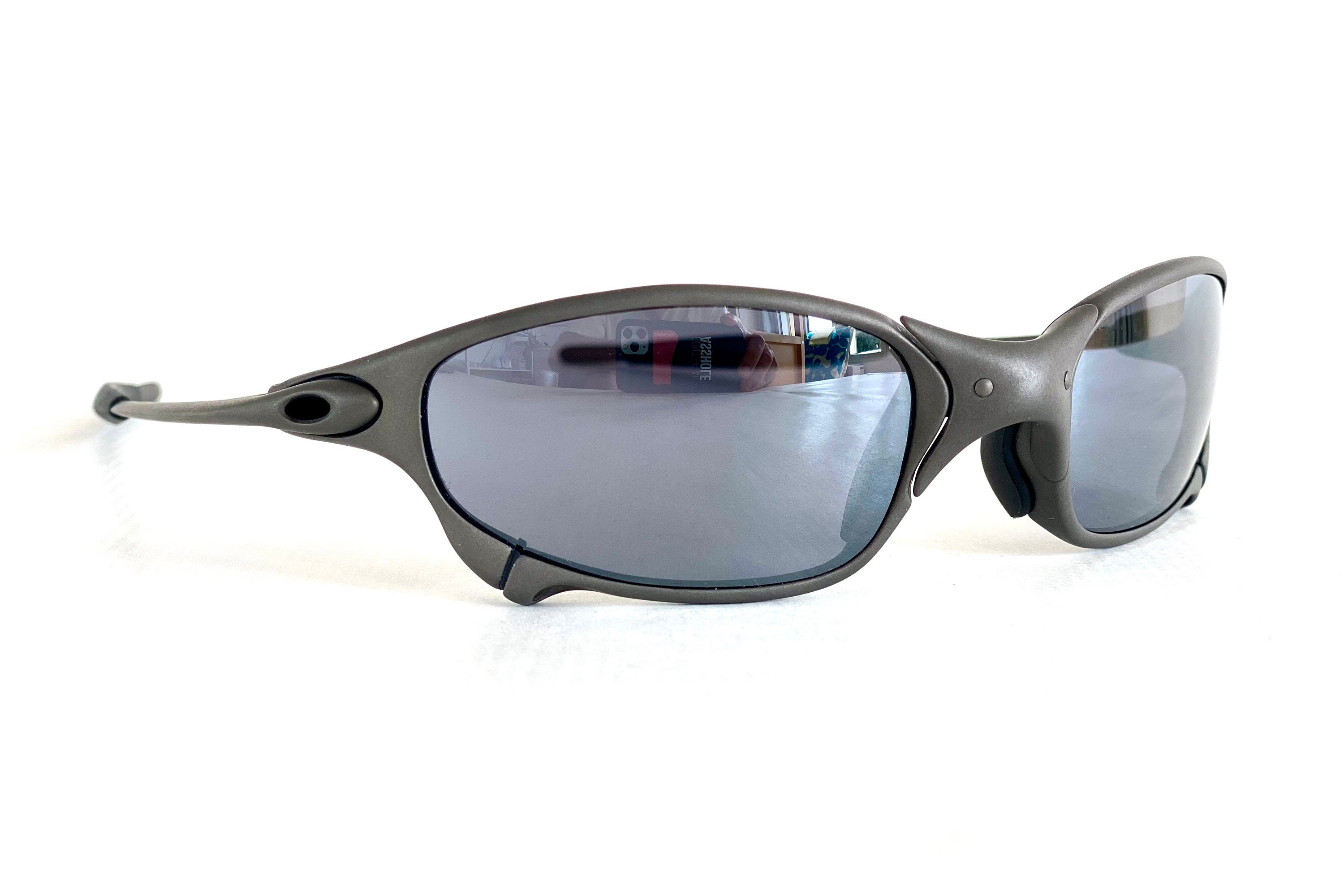 Vintage 1999 Oakley X Metal® JULIET Black Iridium Sunglasses New Old Stock  Full Set Including Display Made in the USA