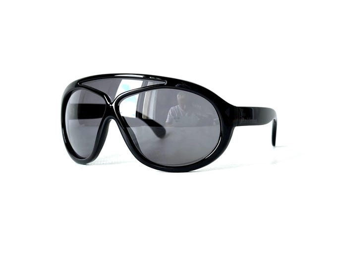 Vintage John Galliano Sunglasses JG 32, Black Acetate, New Old Stock