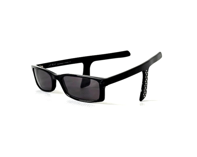 Vintage Jean François Rey JF1000 Sideburn Sunglasses New Old Stock Made in France 1990s