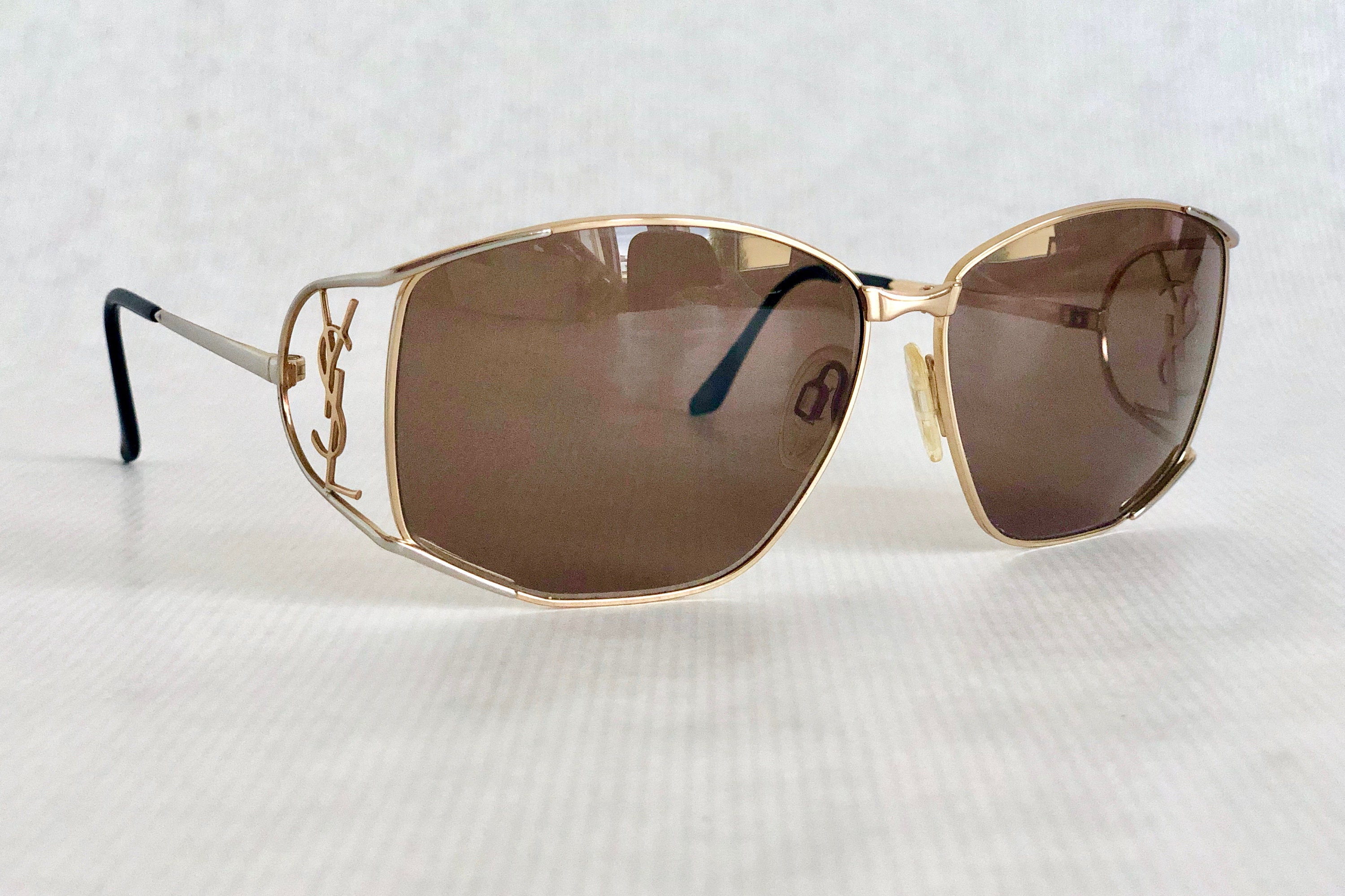 Yves Saint Laurent YSL 6008 Y116 Vintage Sunglasses – New Old Stock