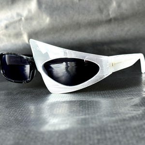 Vintage Alain Mikli 0006 Sunglasses: Asymmetrical Limited Edition, France