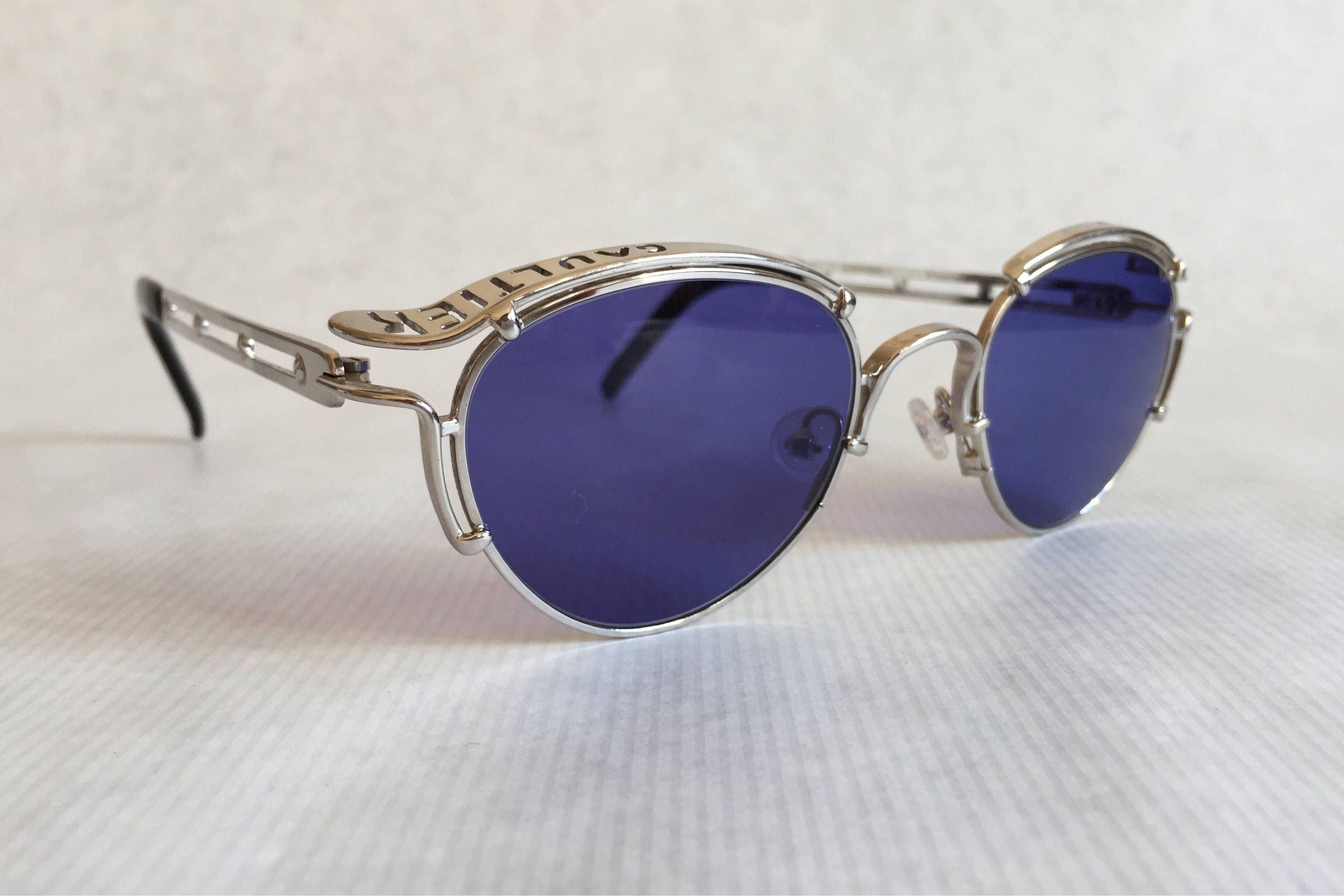 Jean Paul GAULTIER 56 5102 Vintage Sunglasses Made in Japan New