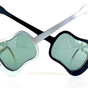 Vintage 1970er Jahre Anglo American Eyewear Gitarren – Sonnenbrille aus den 70er Jahren – Made in England