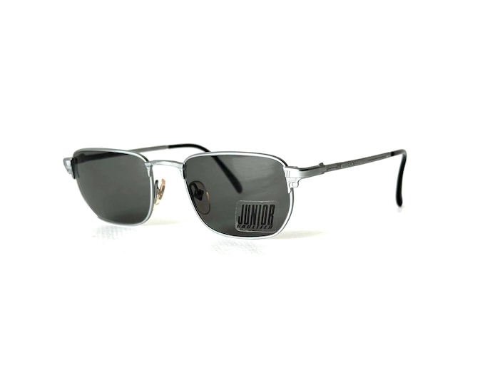 Vintage Junior Gaultier 57 4178 Sunglasses Gun Temple New Old Stock Including Gaultier Case Made in Japan in the 1980s