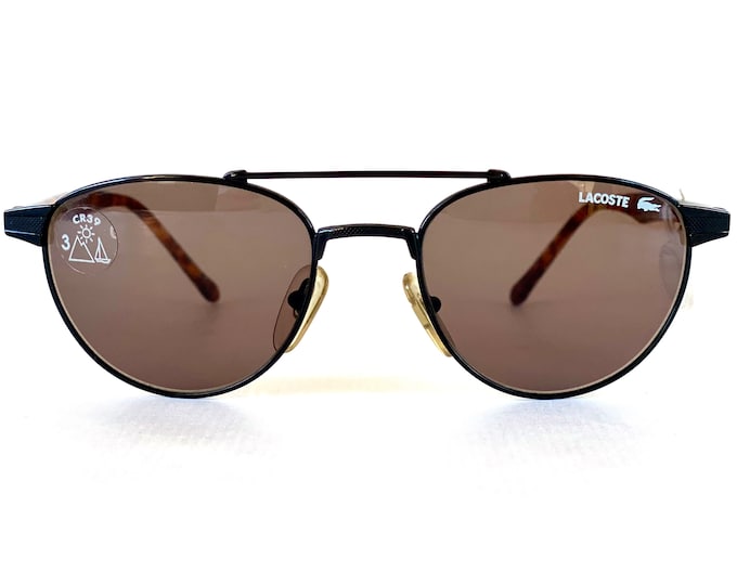 Vintage Lacoste 174 Sonnenbrille New Old Stock Made in Frankreich in den 1980er Jahren