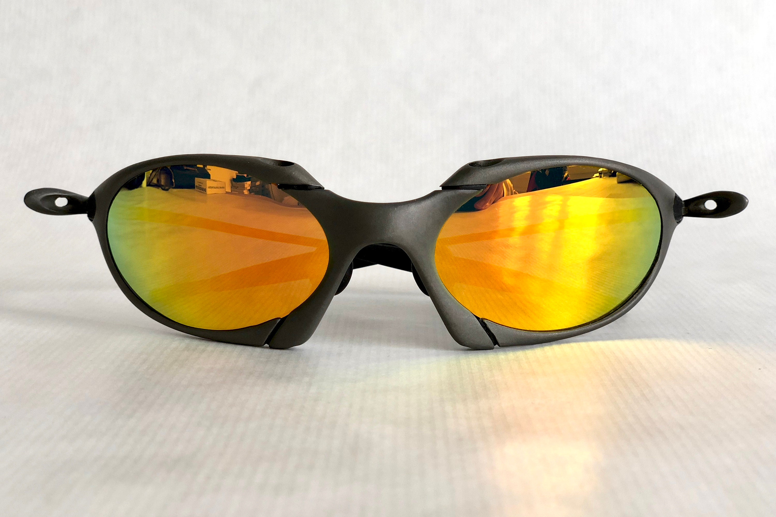 Oakley X Metal Romeo Plasma Vintage Sunglasses including X Metal Soft  Vault, Coin and Fuse Lenses