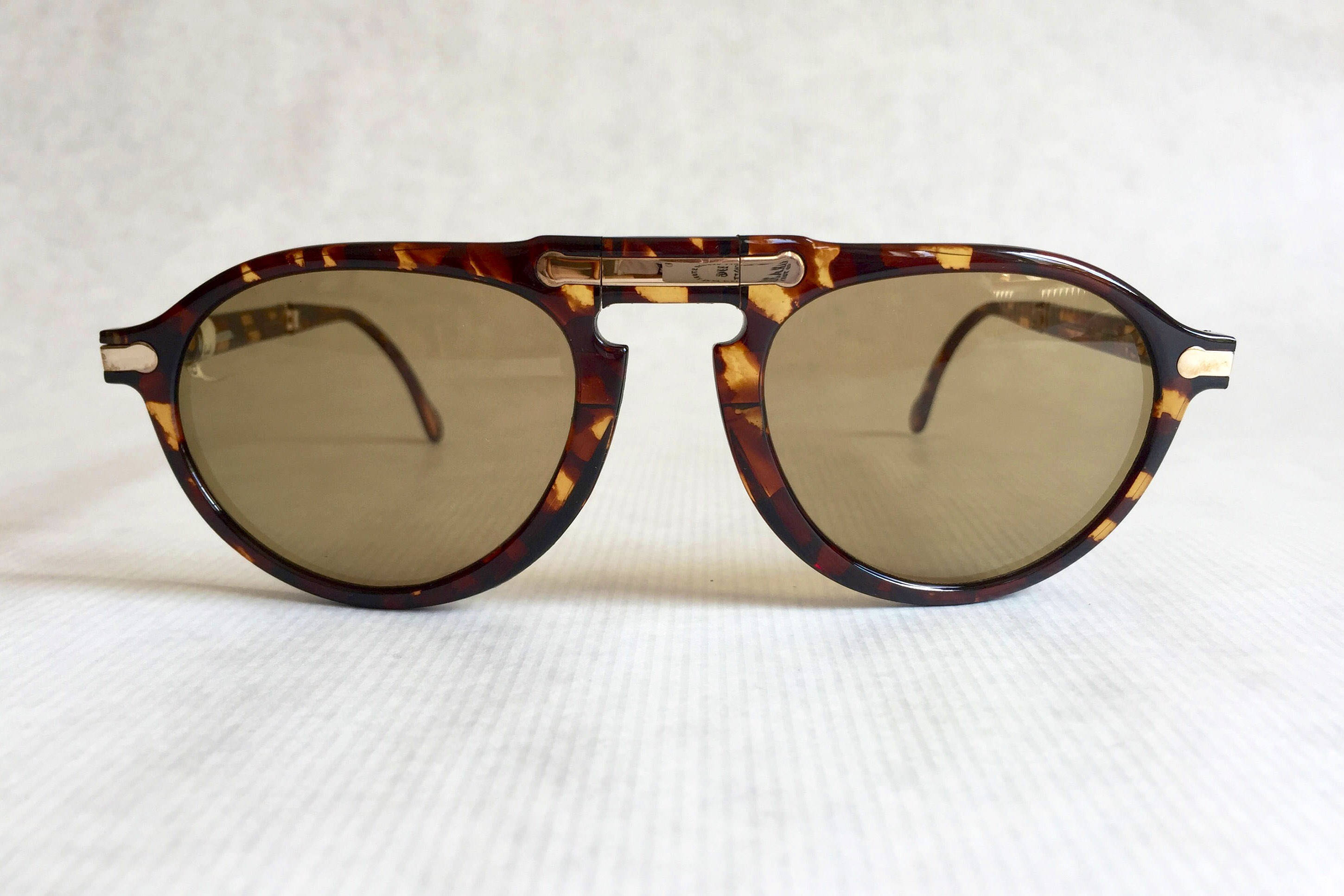 Hugo Boss by Carrera 5153 Folding Vintage Sunglasses New Unworn Deadstock