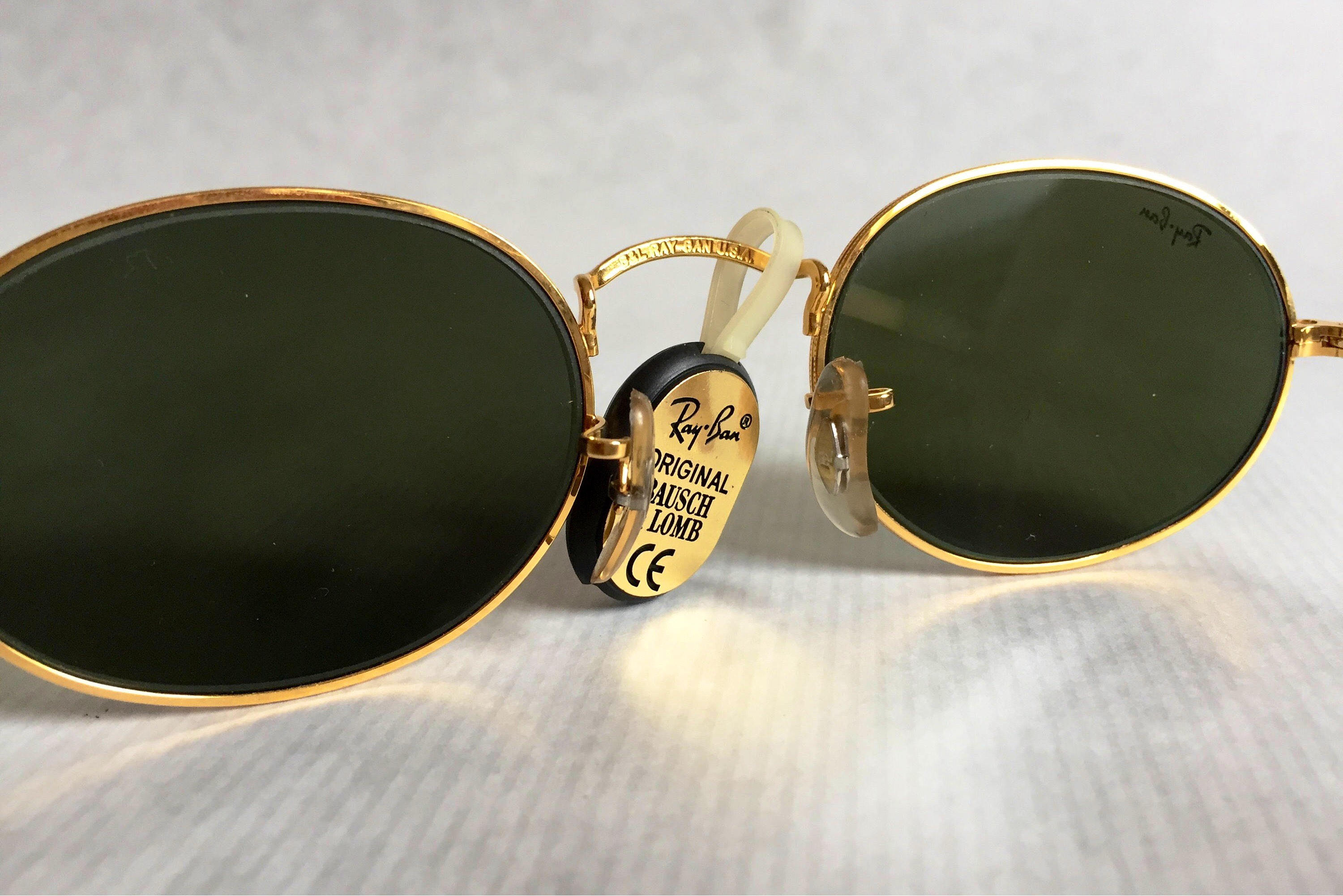 RAY BAN W0976 Oval Arista B&L USA rare vintage occhiali da sole sunglasses  EUR 65,00 - PicClick IT