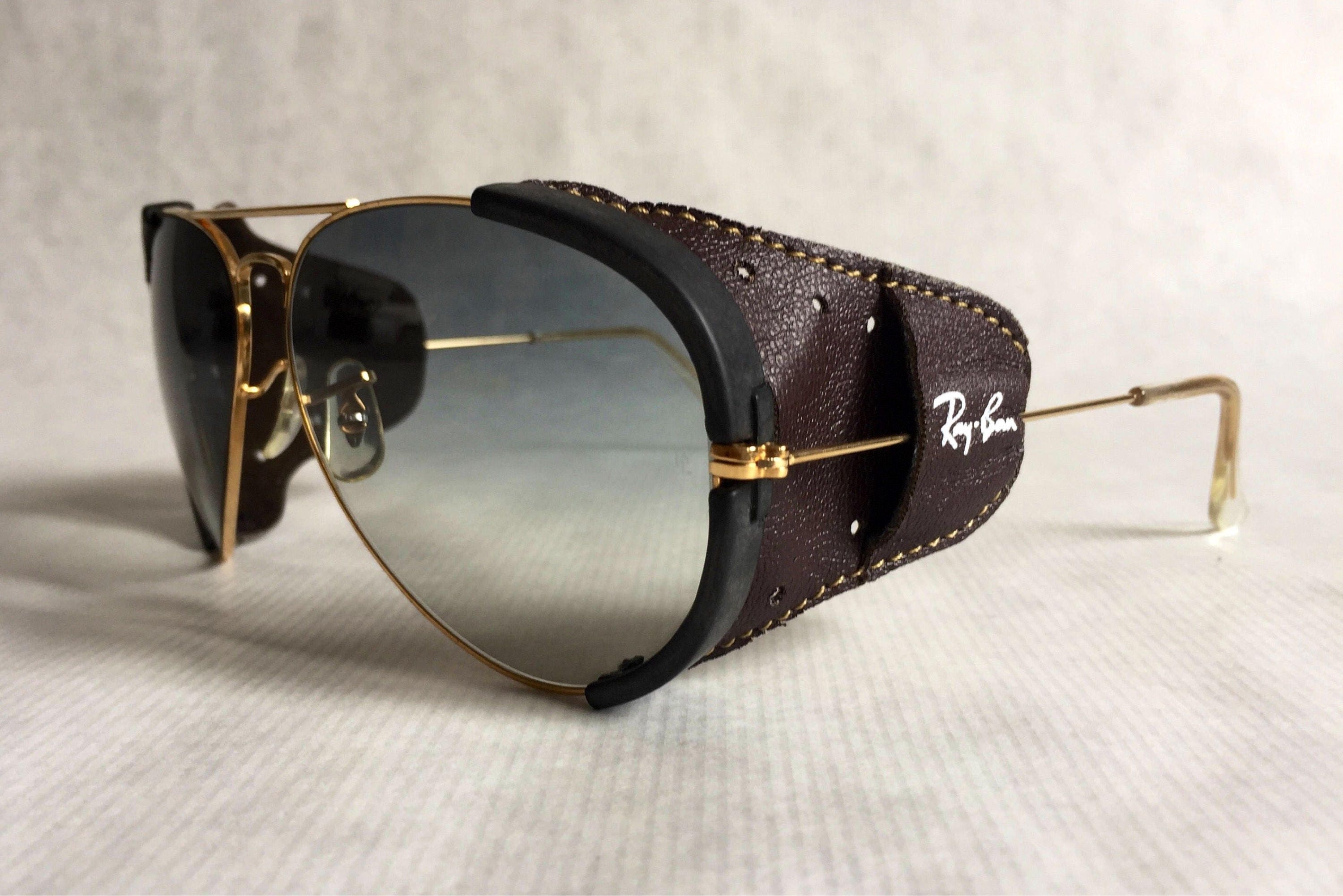 Ray Ban By Bausch And Lomb Glacier Aviator Vintage Sunglasses New Unworn Deadstock