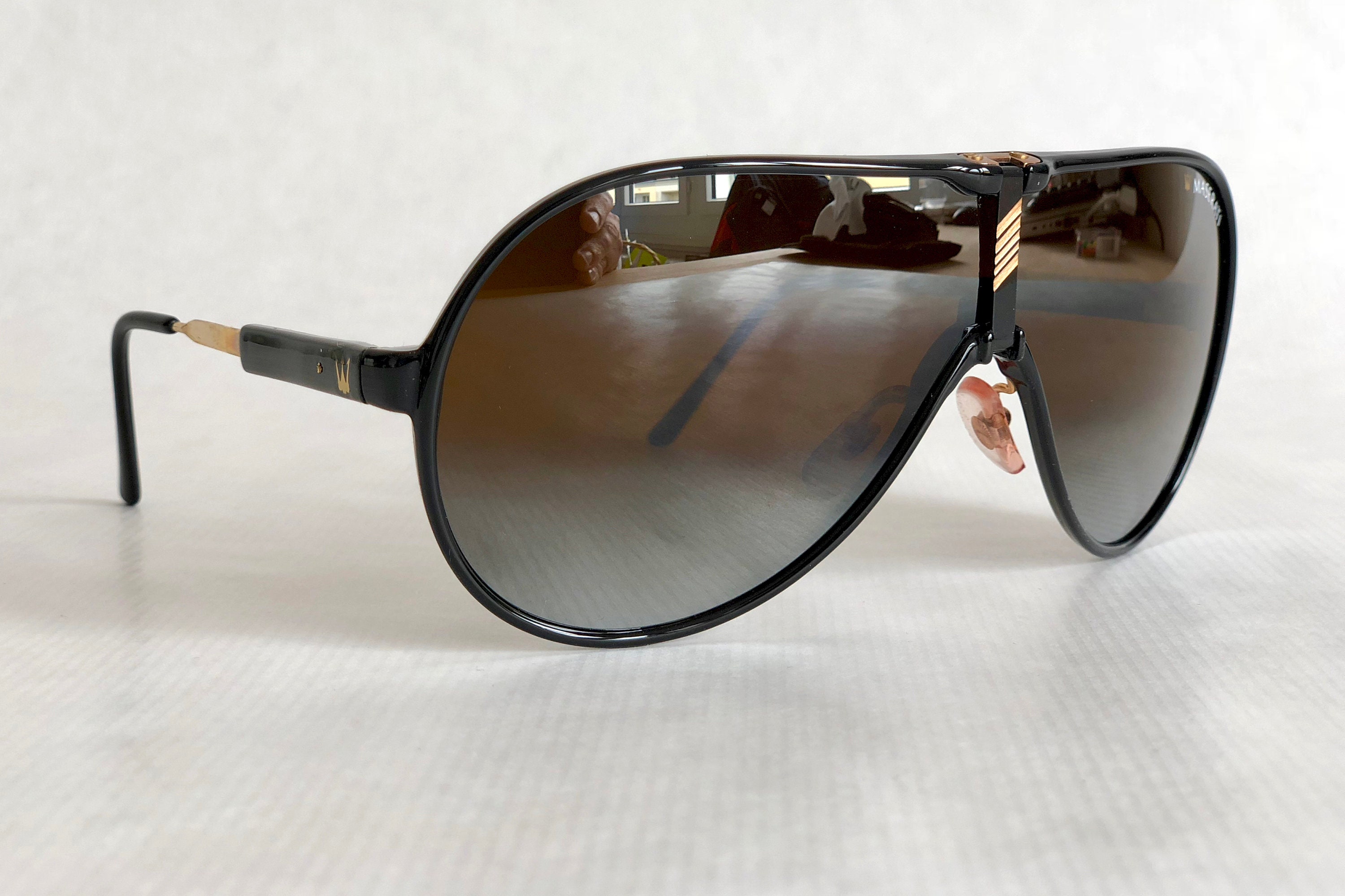 Maserati 6119 50 Vintage Sunglasses - Full Set - New Old Stock