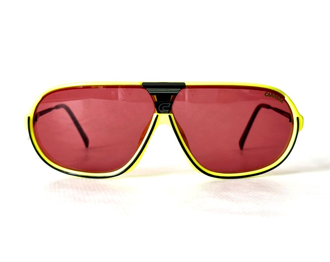 Vintage Carrera 5416 Sunglasses New Old Stock Including Case Made in Austria in the 1980s