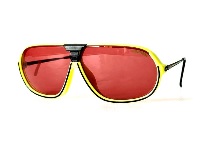 Vintage Carrera 5416 Sunglasses New Old Stock Including Case Made in Austria in the 1980s