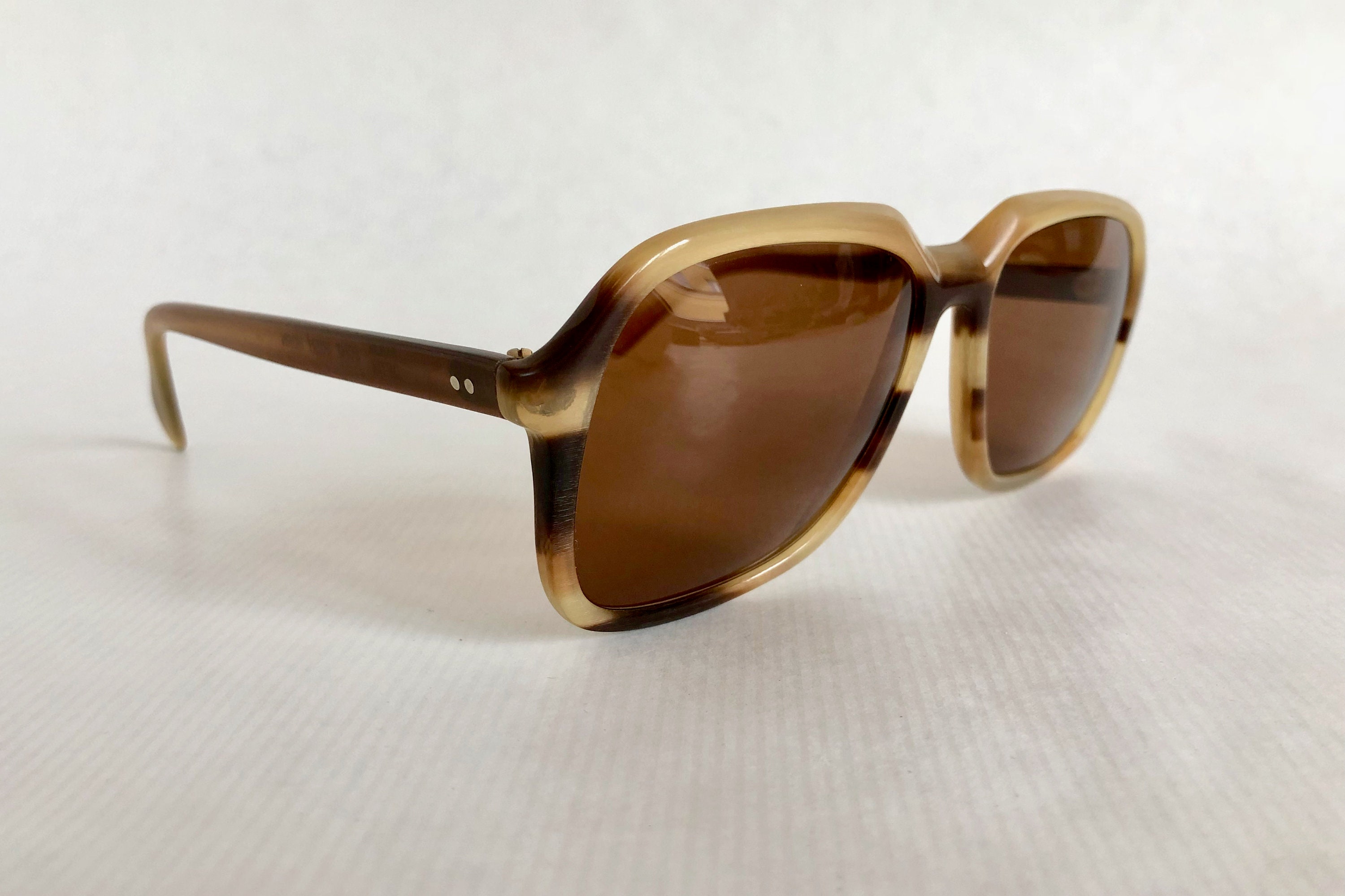 Köln Optik Genuine Irish Horn Vintage Sunglasses New Unworn Deadstock