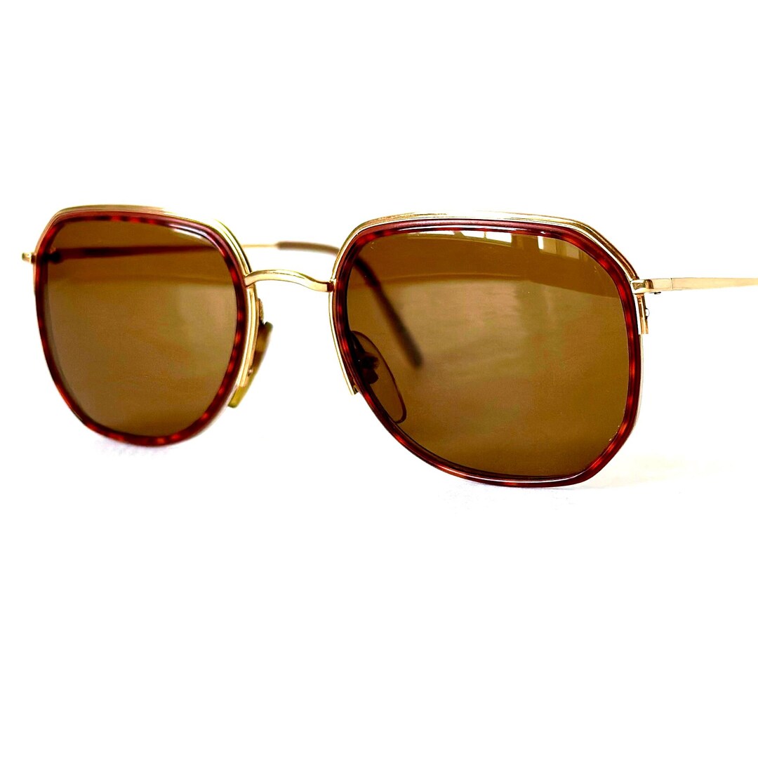 Vintage Lux de Morez Lunyl Sonnenbrille Nuevo stock antiguo Hecho