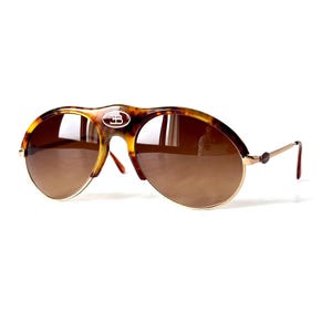 Gafas de sol vintage Bugatti 647 47, nuevas, de stock antiguo, fabricadas en Francia en los años 80.