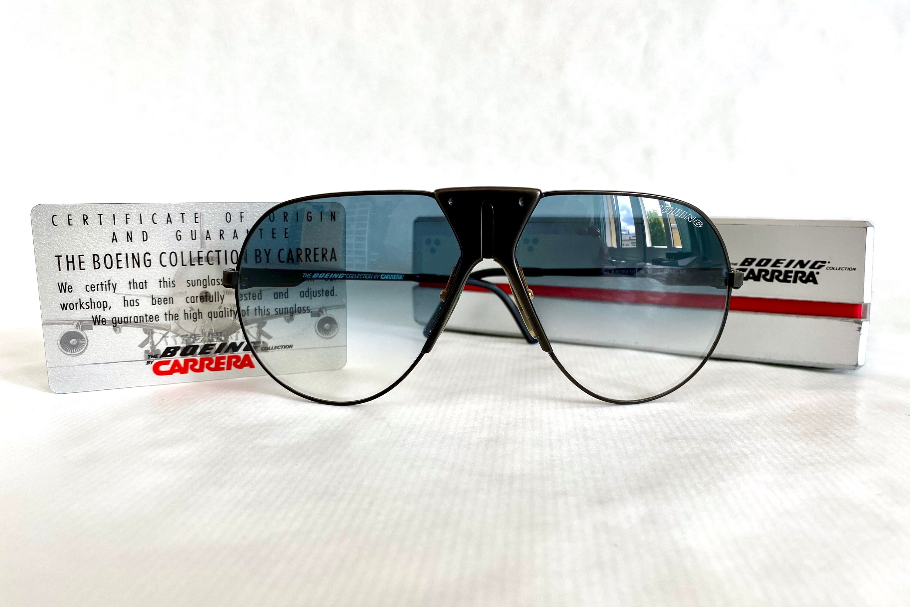 Vintage Boeing by Carrera 5701 Stealth Sunglasses New Unworn