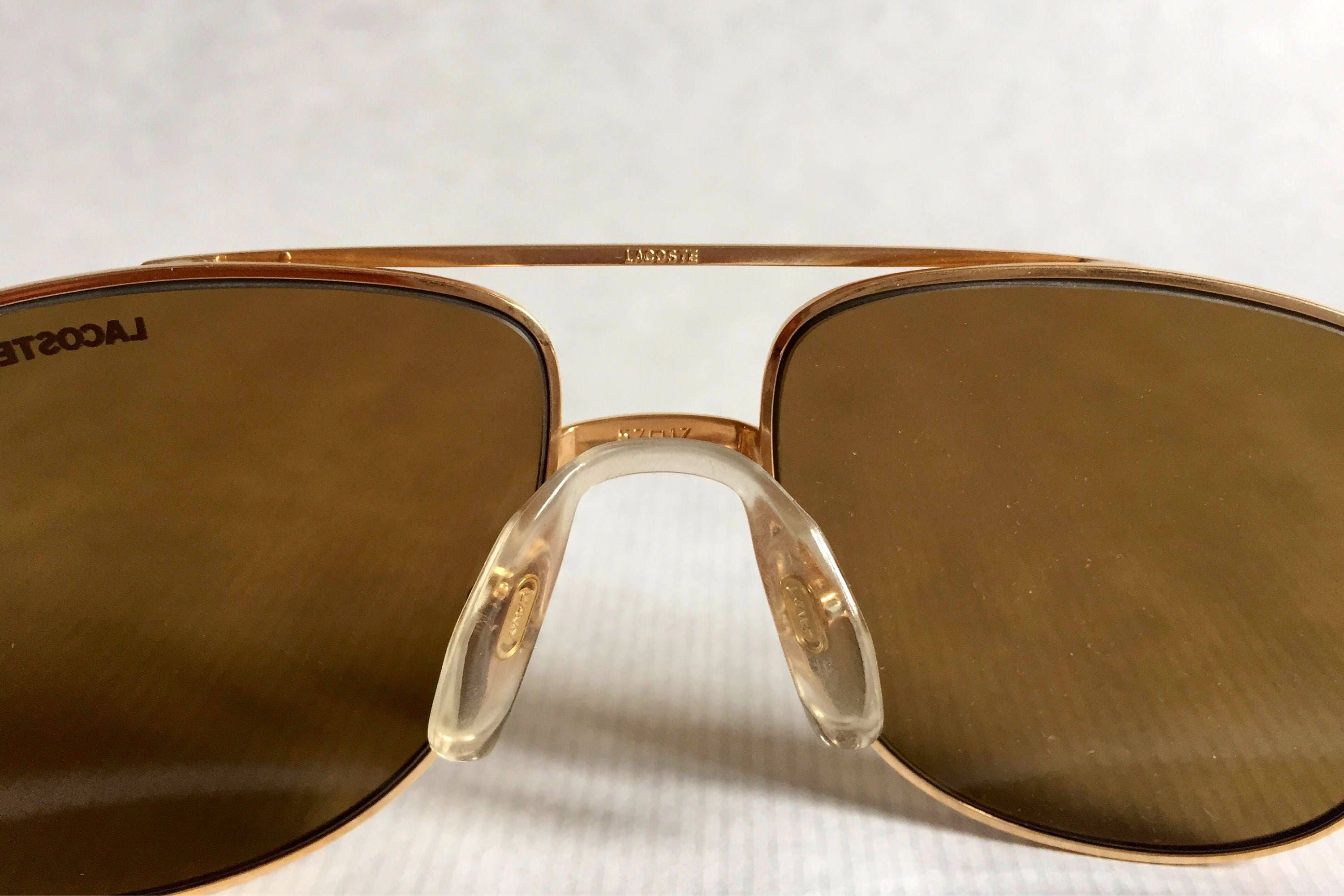 Lacoste 101 Vintage Sunglasses Made in France New Old Stock