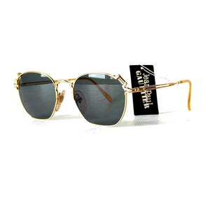 Vintage Jean Paul GAULTIER 56 3171 Sunglasses New Old Stock Including Gaultier Case Made in Japan in the 1980s