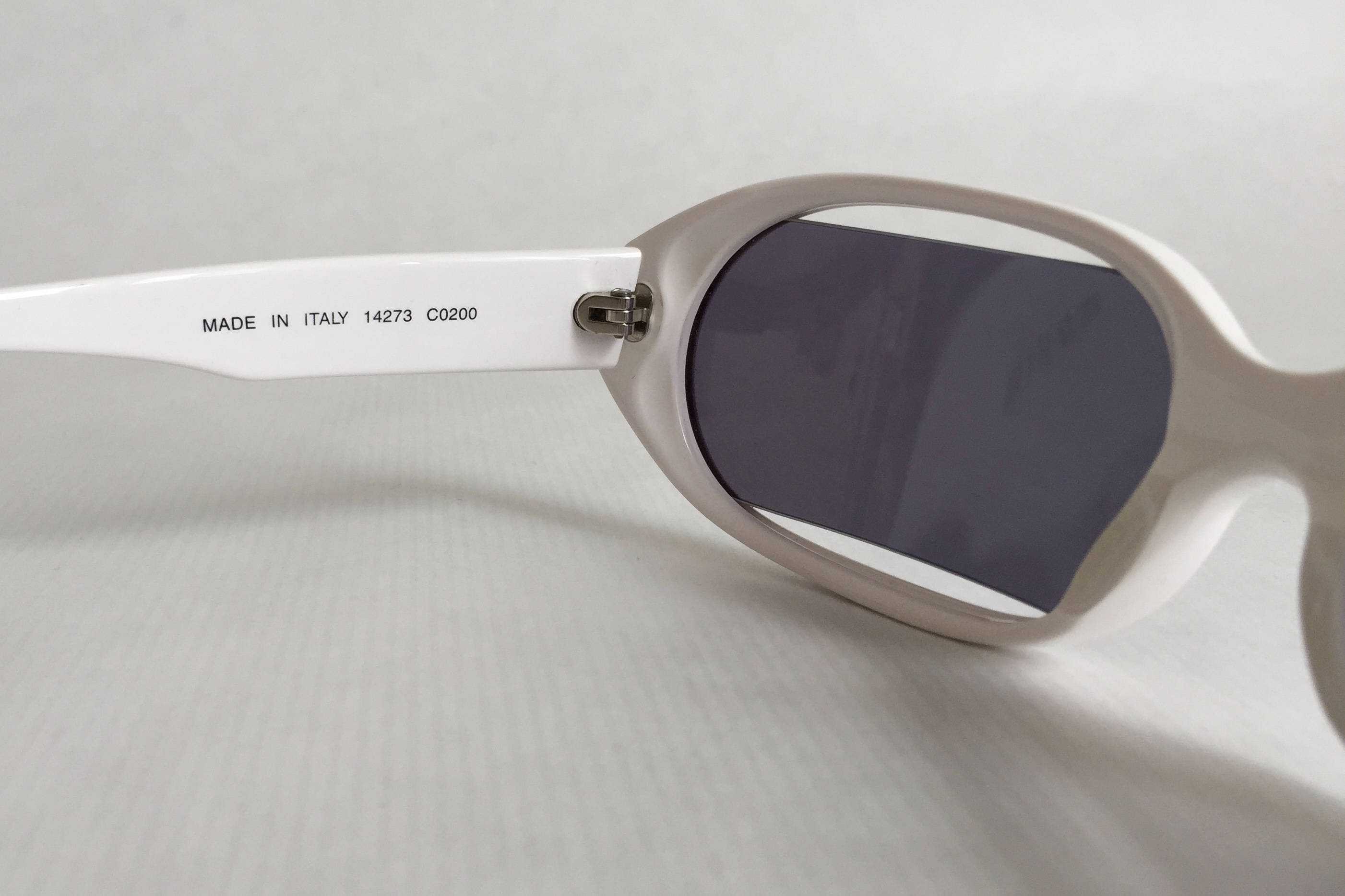 chanel vintage rimless sunglasses