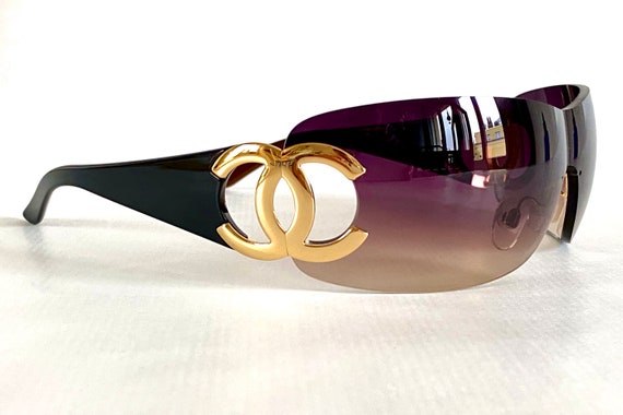 Vintage 1990s CHANEL 4125 Sunglasses – Including Chanel Case and
