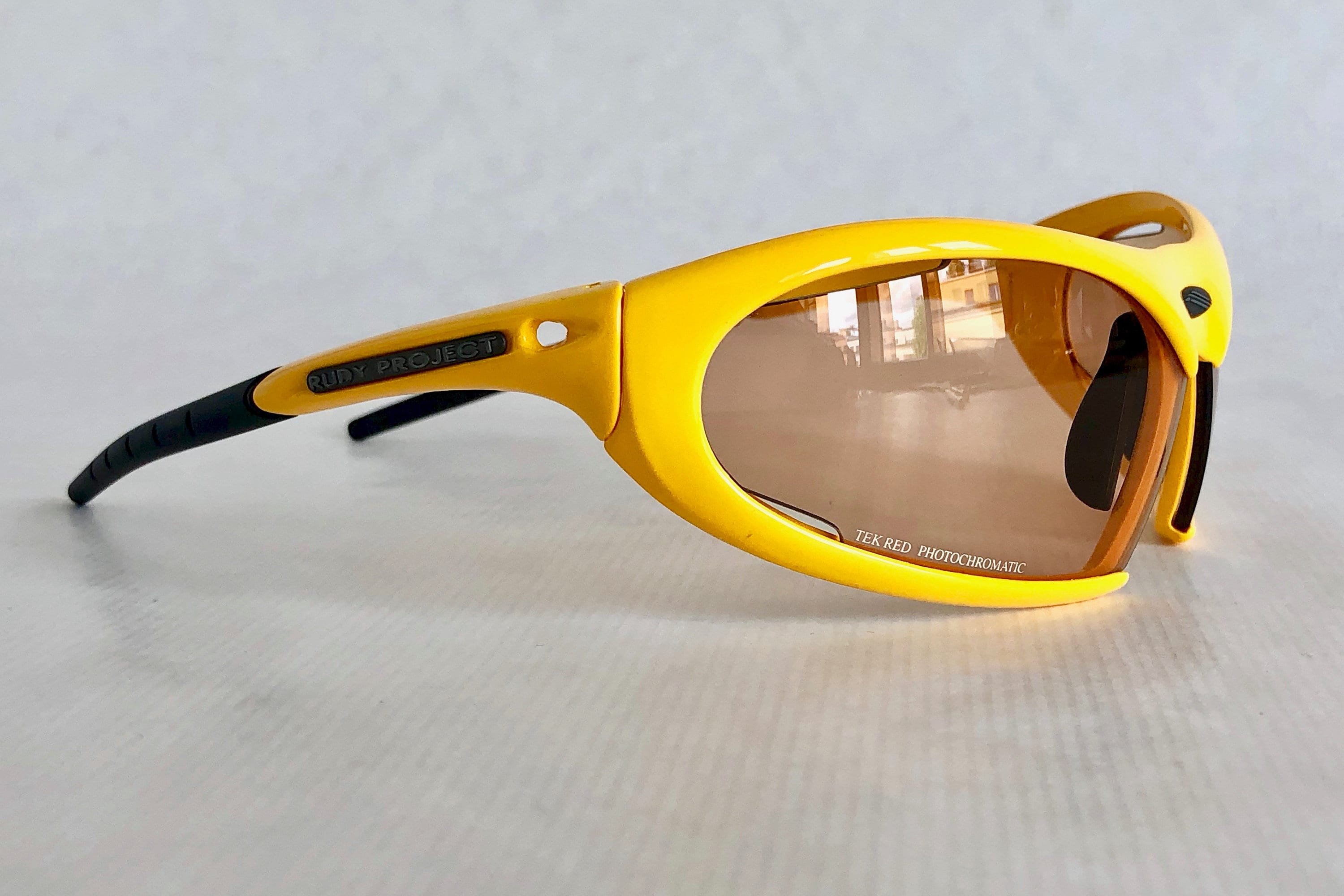 Rudy Project Tayo Tek Red Photochromatic Vintage Sunglasses New