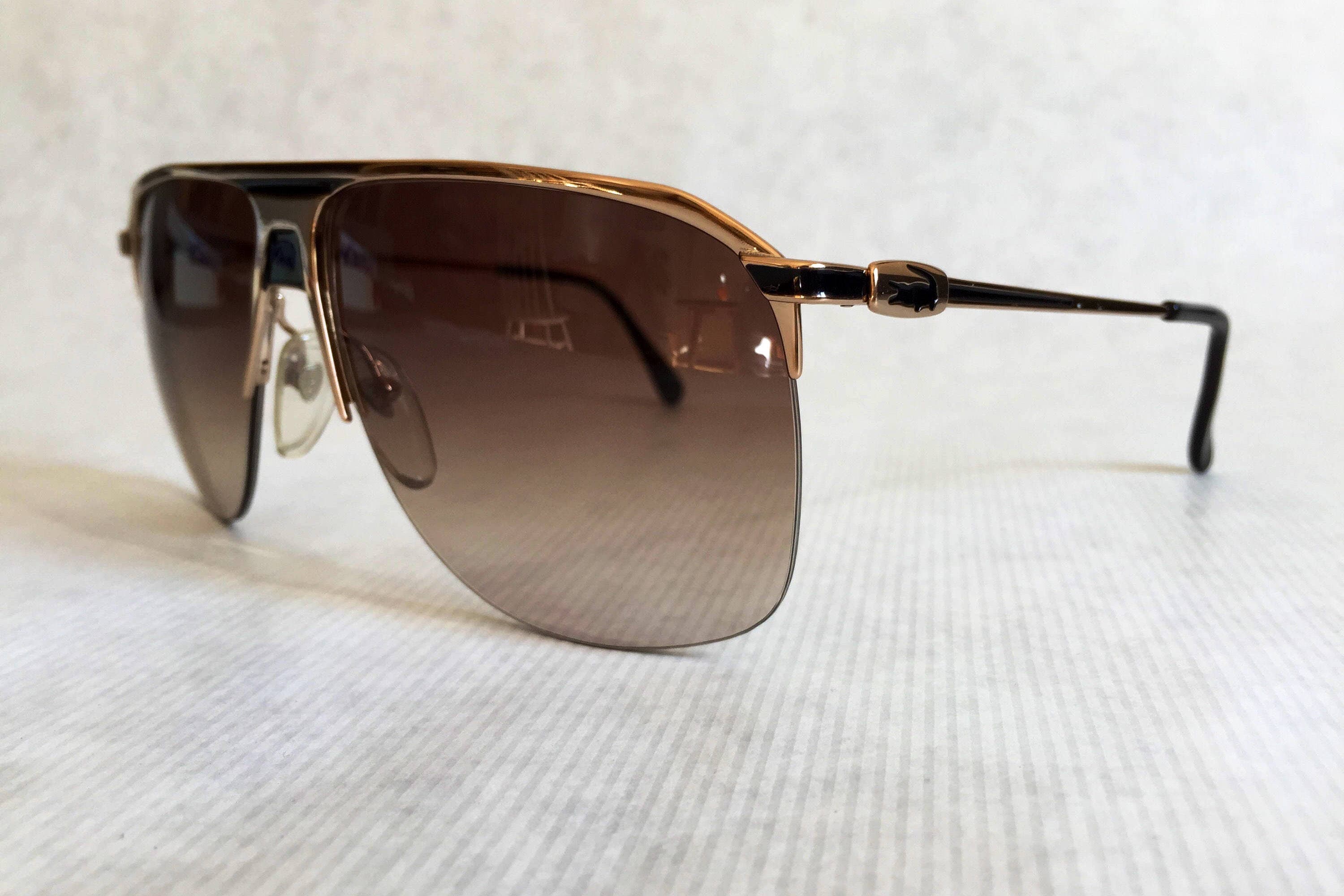 Lacoste 111 Vintage Sunglasses Made in France New Old Stock Mint