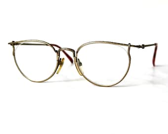 Vintage Jean Paul Gaultier Bronze Eyeglasses: New Old Stock, Made in Japan