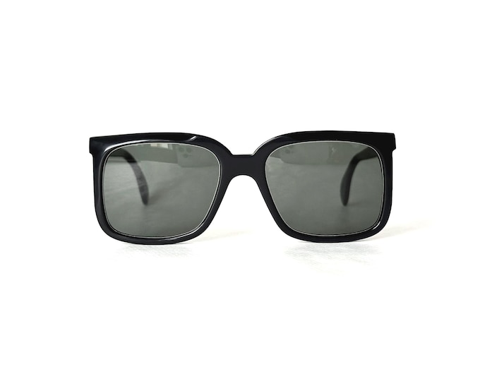 Vintage Cazal 604 Col 1 Sunglasses Including Case Made in West Germany in the 1970s