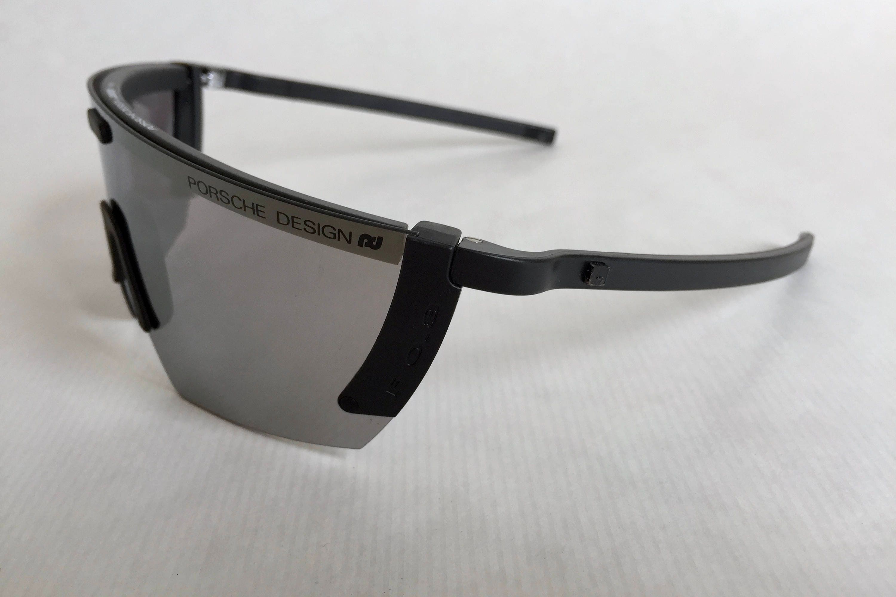 Porsche Design F0.8 Folding Vintage Sunglasses - Full Set - New Old Stock