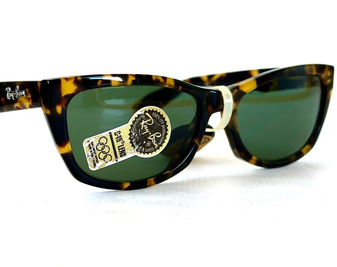 Vintage Ray-Ban by Bausch & Lomb Innerview Sunglasses New Old Stock Made in France by Alain Mikli in the 1980s