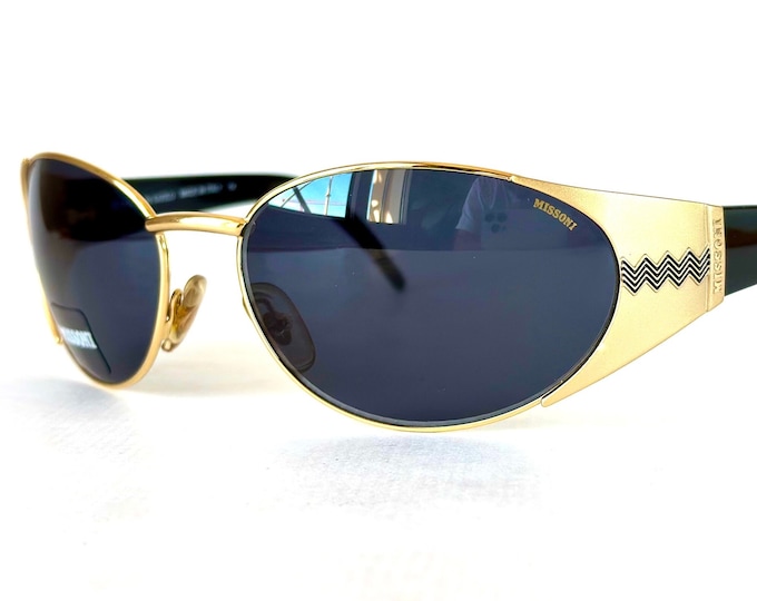 Vintage Missoni M436 S Sonnenbrille New Old Stock Made in Italien in den 1990er Jahren