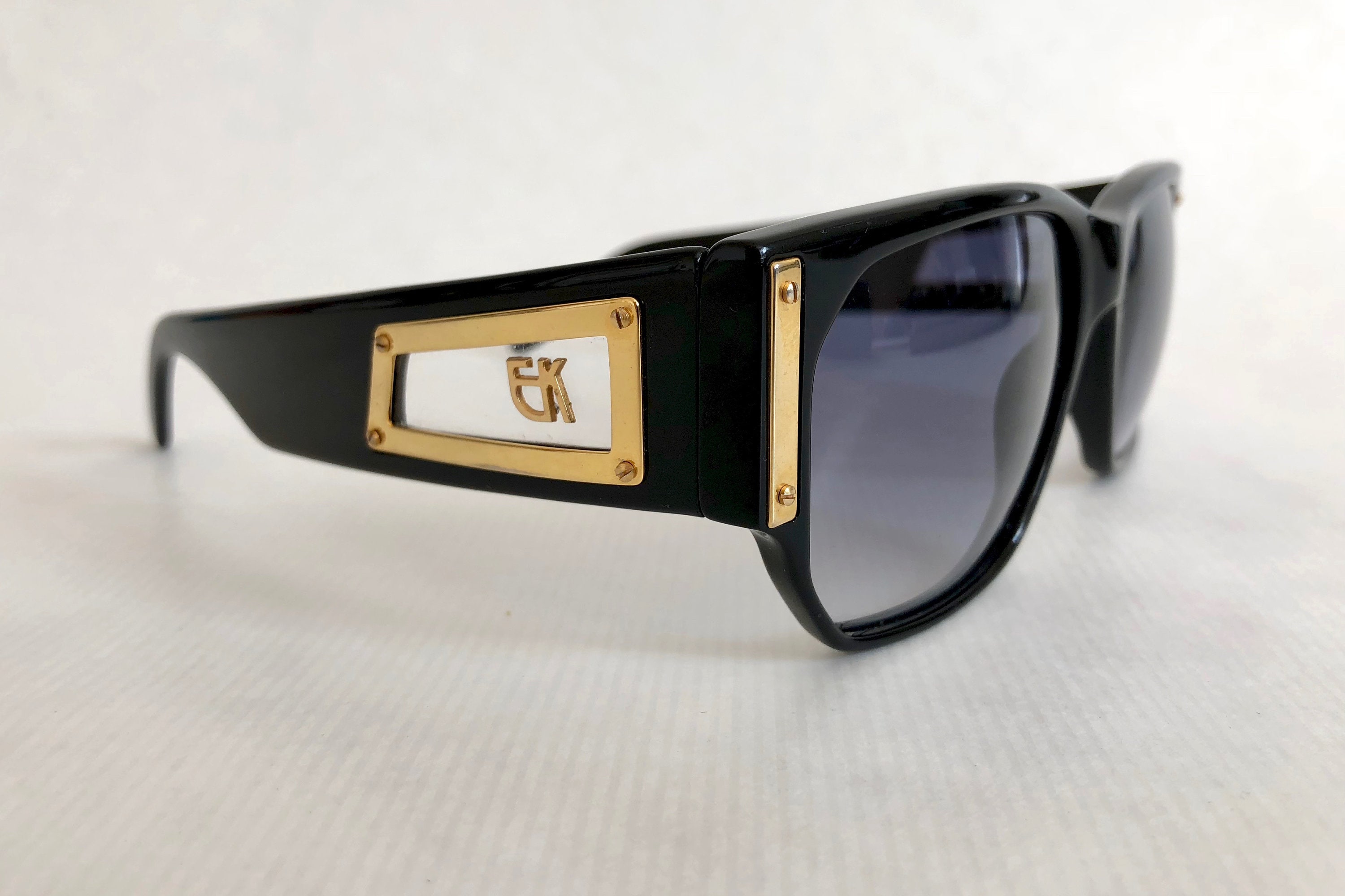 Emmanuelle Khanh 1800-16-GP Gold Plated Vintage Sunglasses Made in ...