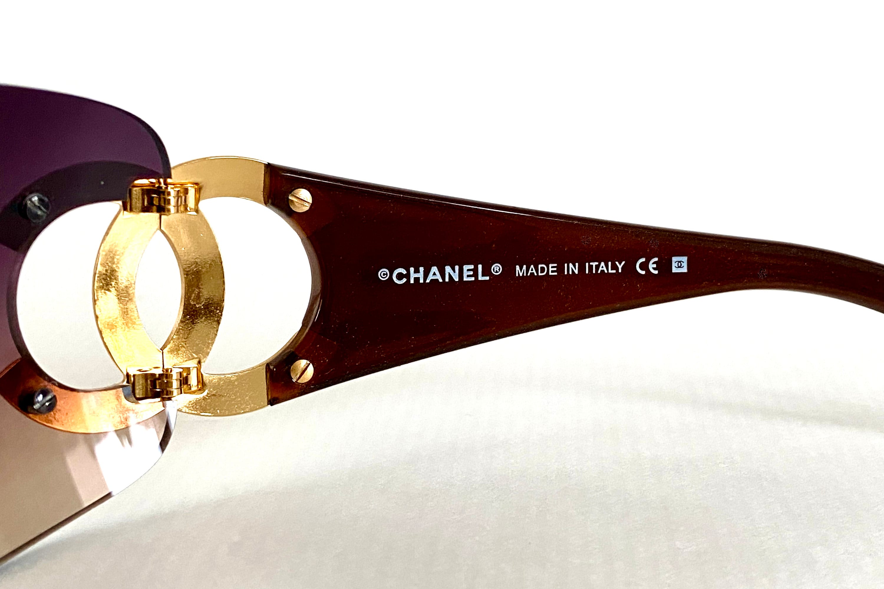 Vintage 1990s CHANEL 4125 Sunglasses – Including Chanel Case Vintage 1990s CHANEL 4125 Sunglasses – Including Chanel Case