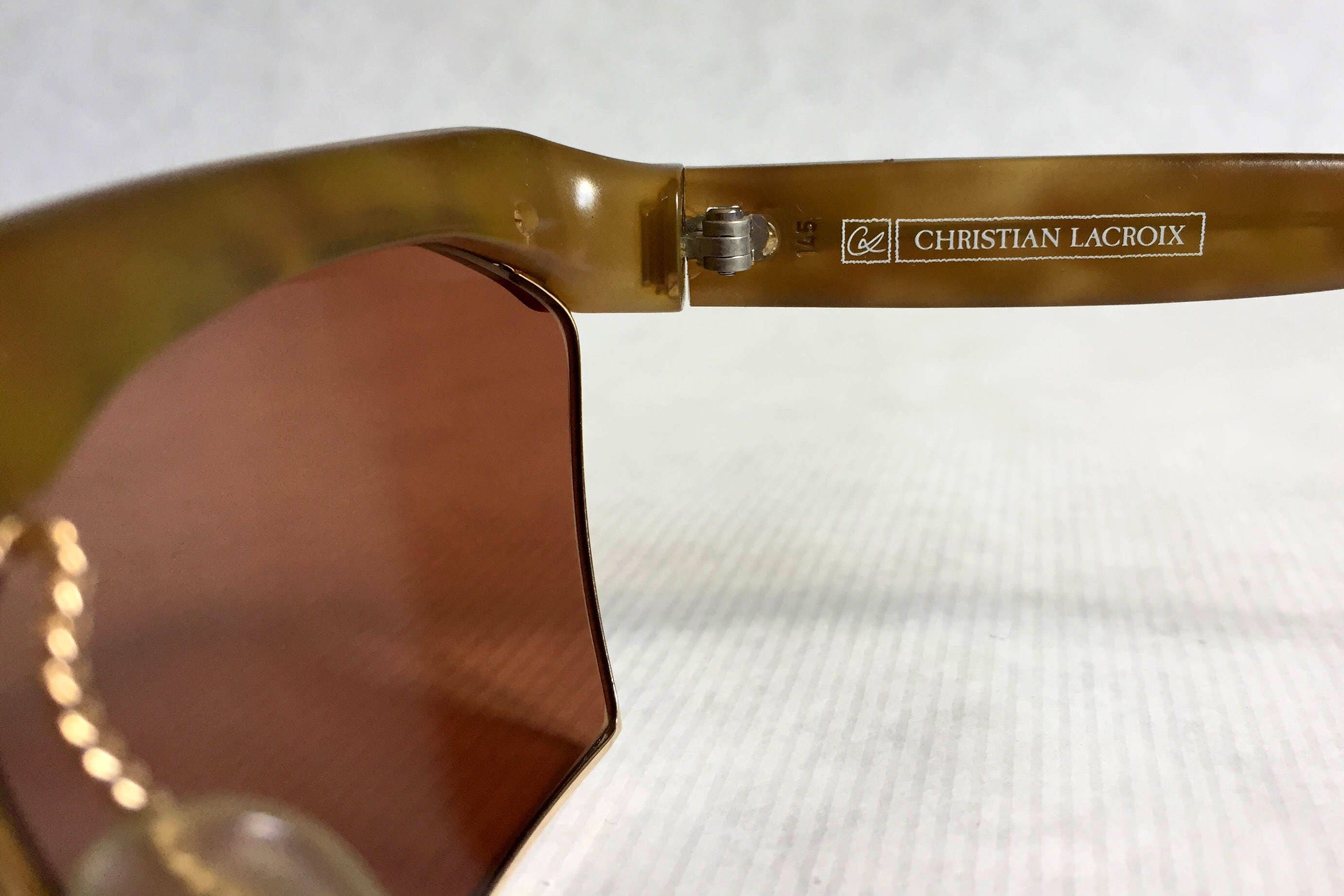 Christian Lacroix Mod 7318 Col 40 Vintage Sunglasses - New Unworn Deadstock