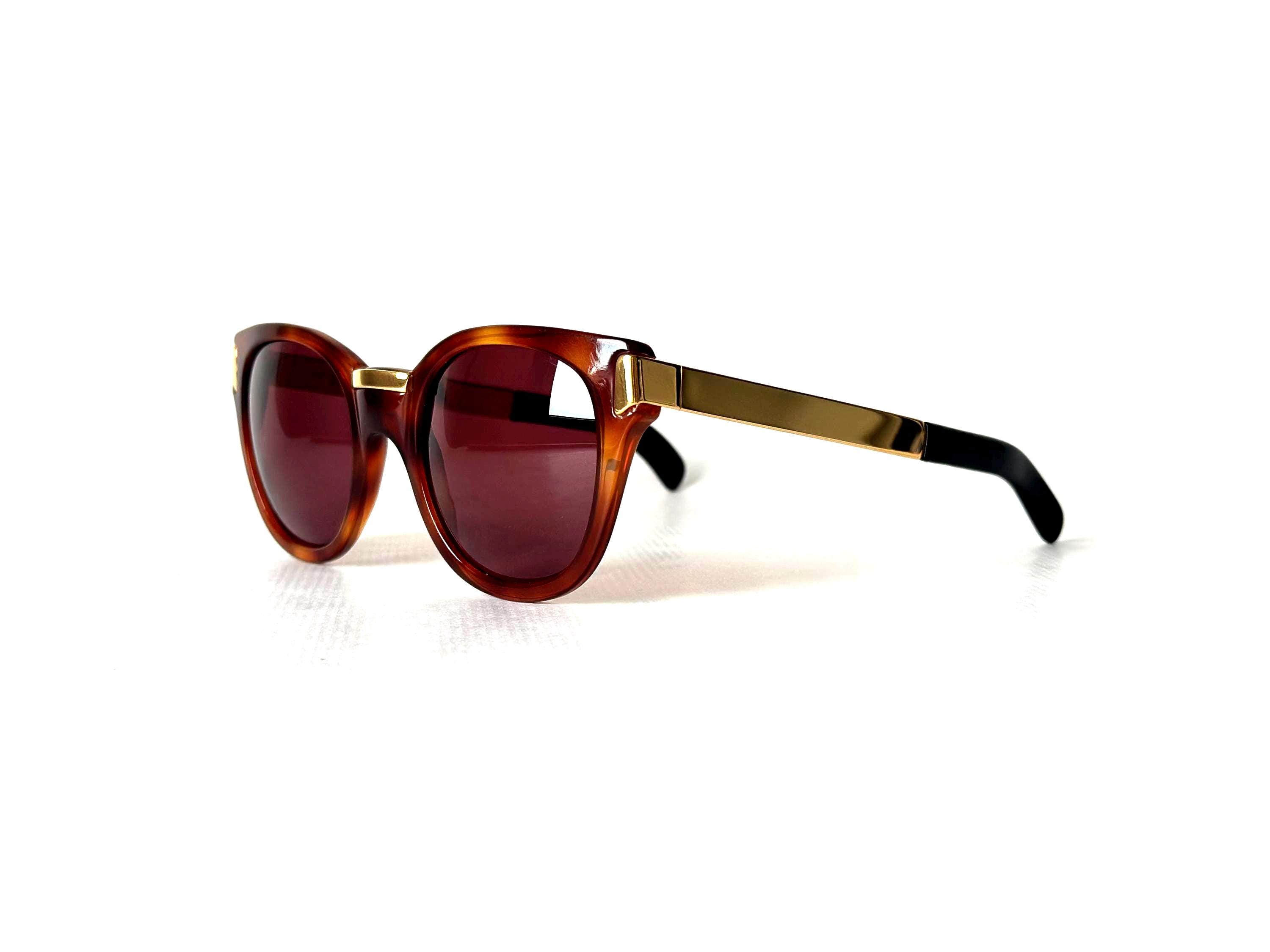 GIANFRANCO FERRE GFF 16/S 405‎ 53 MADE IN ITALY 80\'S Brown Gold GIANFRANCO FERRE occhiali da sole GFF 161S Q15 RARE VINTAGE  main image 3