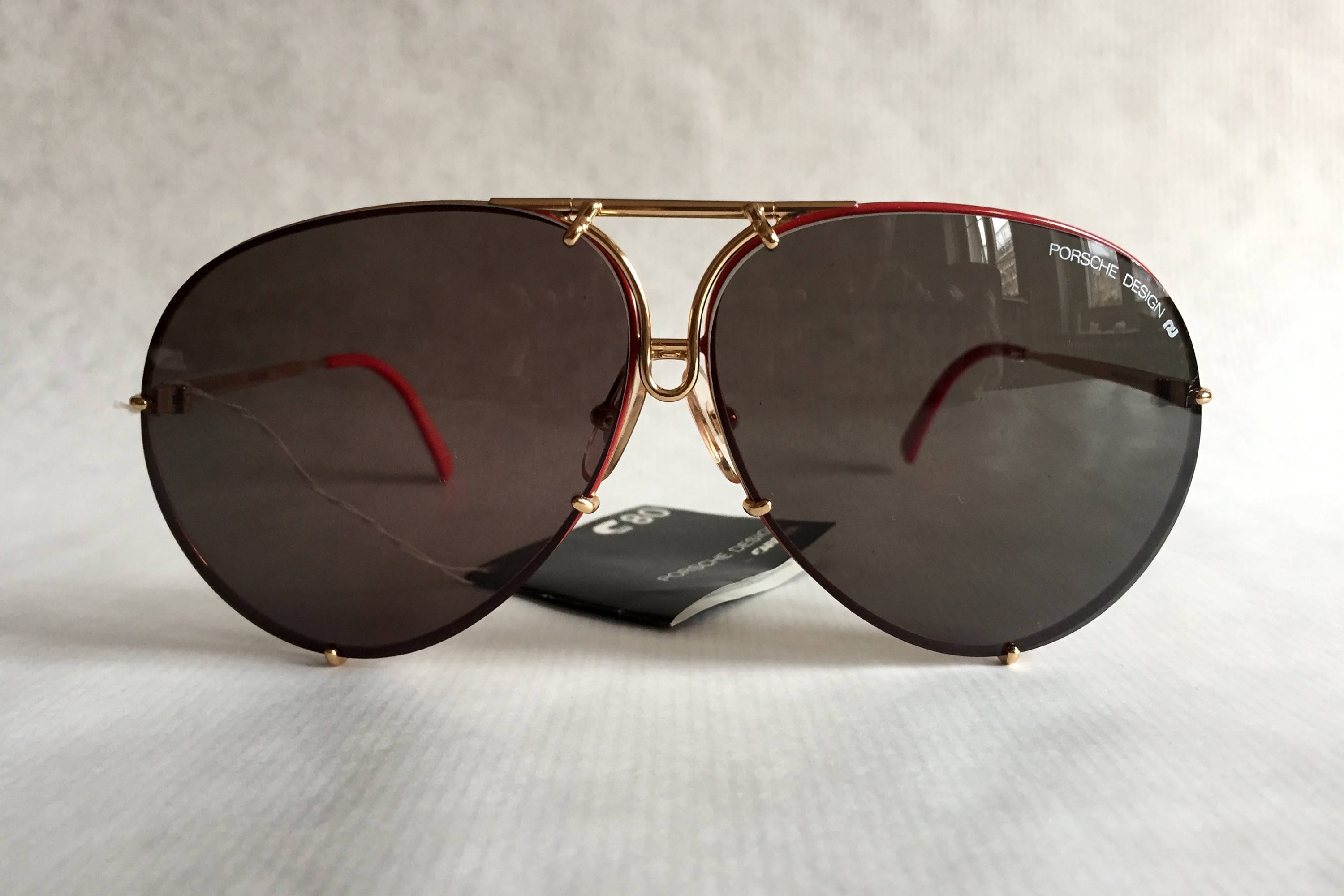Porsche Design 5621 36 Vintage Sunglasses Full Set with 4 Pairs of Lenses New Old Stock Porsche Design 5621 36 Vintage Sunglasses Full Set with 4 Pairs of Lenses New Old Stock