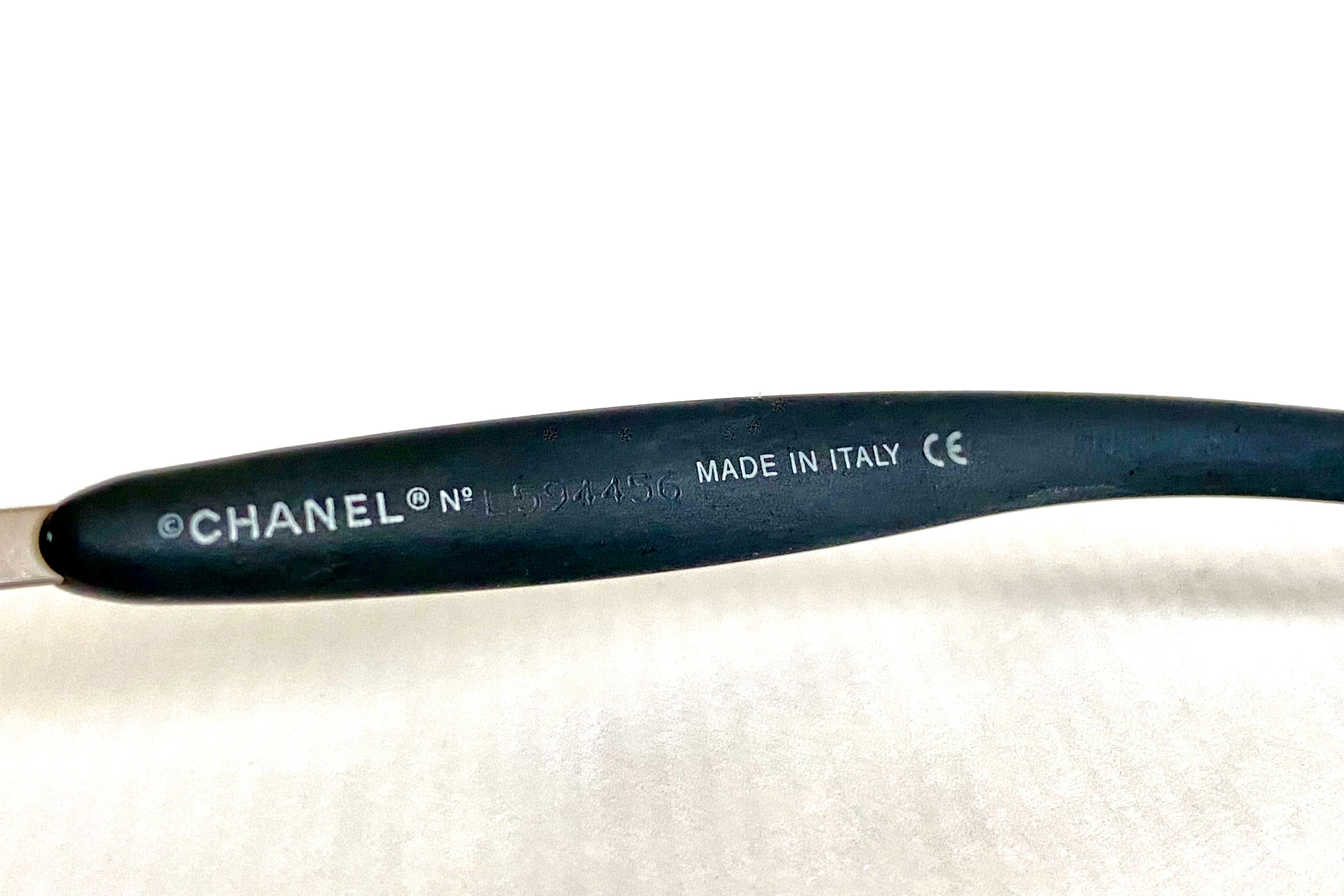 Vintage 1990s CHANEL 4009 123/76 Sunglasses – Including Chanel Case