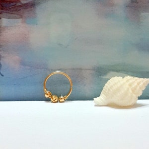 24g 22g 20g 18g 16g  Gold or Silver Nose Ring,Tragus Hoops,Forward Nose ,Daith Hoop,Catchless Seamless,Little Sleeper,Small Tiny Nose Ring