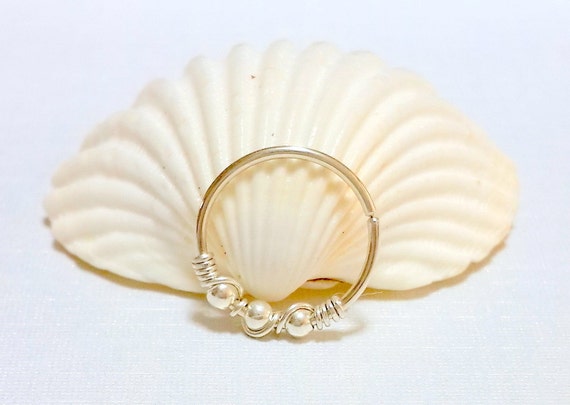 Beaded Tragus Ring Tragus Hoop Tragus Piercing Tragus