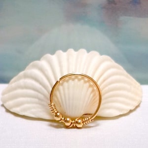 Gold Conch Piercing, Conch Piercing Ohrring, Conch Schmuck, Conch Hoop, Conch Piercing Schmuck, Conch Ring, 16-22 Gauge, 12-16mm Innendurchmesser