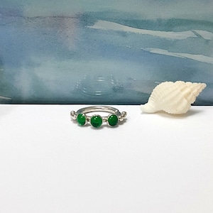 Best Gifts-14g Emerald-Sapphire-Ruby Cartilage Earring-Silver Conch Piercing-Helix Jewelry-Tragus-Nose Hoop-14g 16g 18g 20g-Holiday's  Gifts