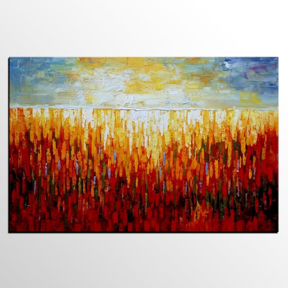 Grosse Kunst Grosse Wandkunst Leinwand Malerei Grosse Etsy