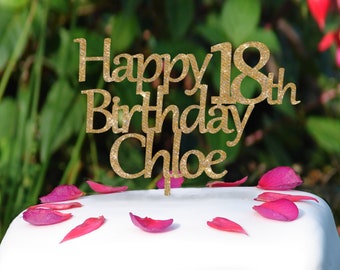 birthday cake topper etsy