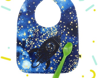 Cotton fabric Baby bib for baby boy