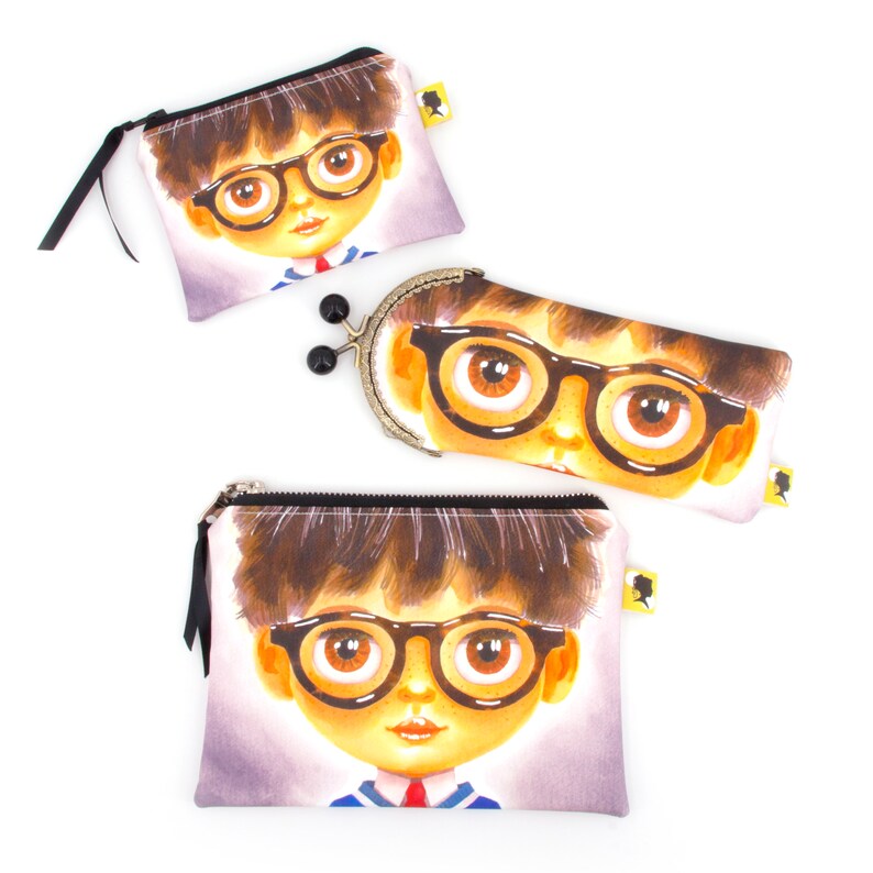 Coated cotton coin purse for boy image 6