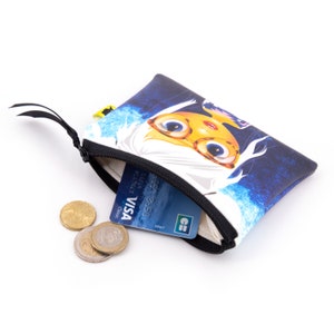 Original faux leather coin purse for women. image 2