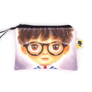Coated cotton coin purse for boy image 5