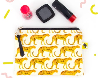 Beschichtete Baumwoll-Make-up-Tasche für Frauen, für Mädchen