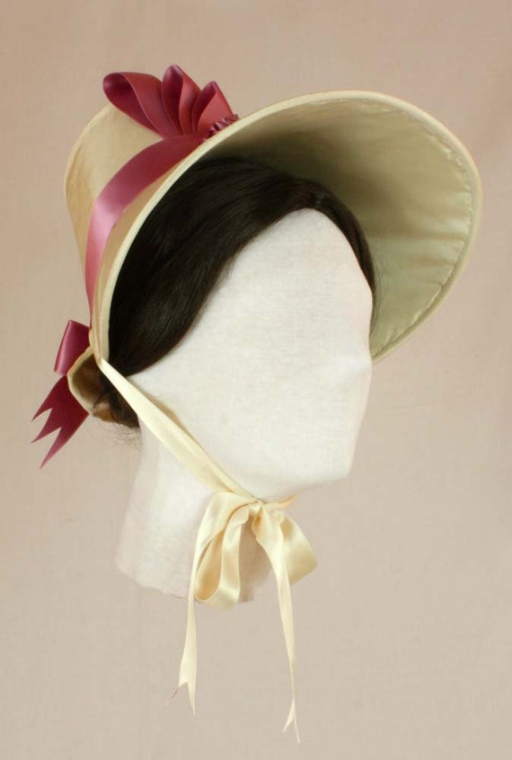 Romantic Era 1830 Bonnet and Pelerine Sewing Pattern #0615